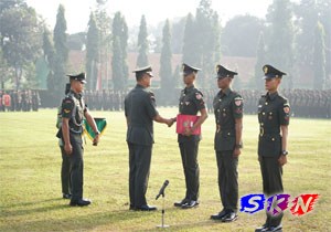 Letjen TNI Tandyo Budi R Lantik 17.428 Prajurit Muda