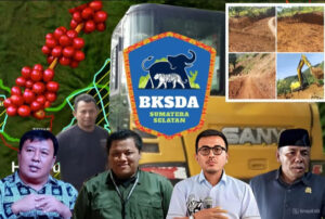 BKSDA Sumsel Susun Laporan ke Kementerian Terkait Alat Berat Milik Wakil Ketua DPRD Lampung Barat di Kawasan SM Gunung Raya