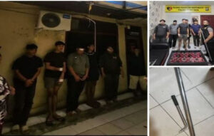 Gagalkan Tawuran Dini Hari, Polsek Bukit Raya Amankan 5 Remaja di Pekanbaru