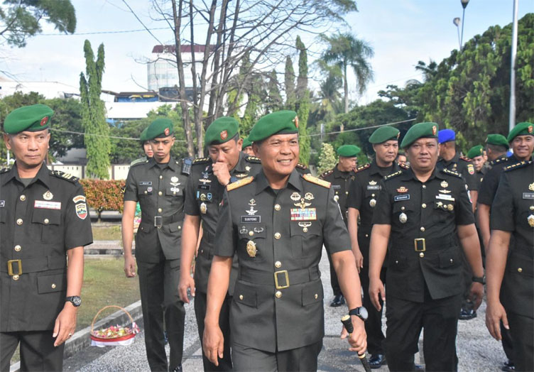 Korem 031 / Wira Bima Lakukan Kegiatan Pembinaan Penerangan Di Wilayah Jajarannya