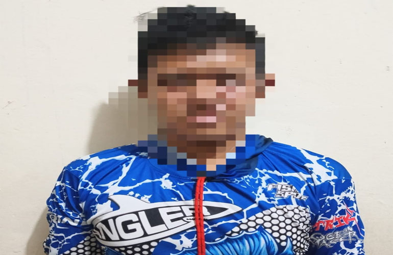 Mantap, kurang dari 24 Jam Tekan 308 Polres Lampung Timur Berhasil Menangkap Pembobol Toko, Ini Dia Orangnya