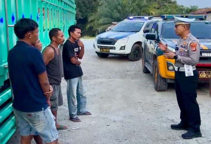 Polda Lampung Himbau Pengguna Jalinsum Waspada Terhadap Pungli dan Premanisme