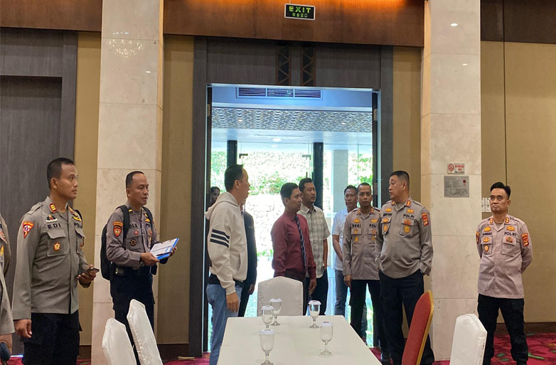 Polda Lampung Lakukan Risk Assessment Jelang Debat Publik Calon Kepala Daerah Kabupaten Pesawaran