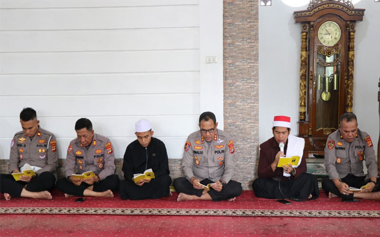 Polres Lampung Barat Adakan Giat Binrohtal, Begini Kegiatannya