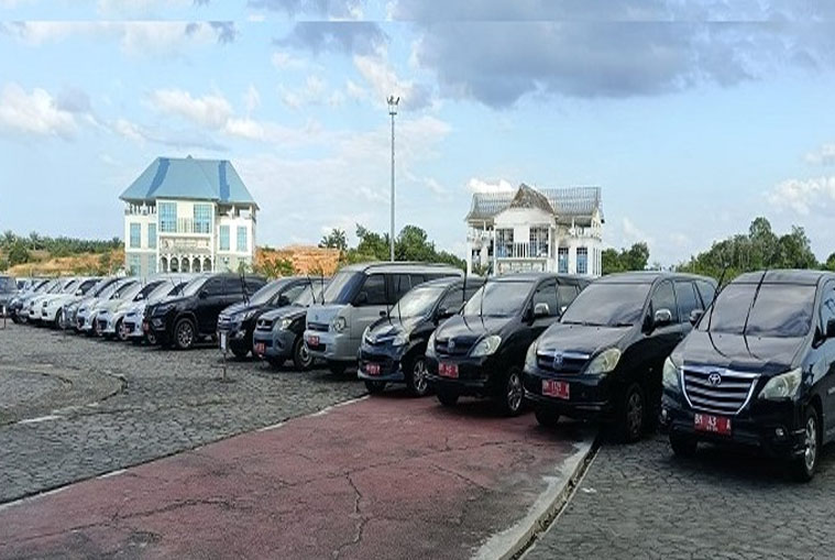 Ratusan Mobil Dinas Pemko Pekanbaru Tak Dikembalikan, Kok Bisa ?