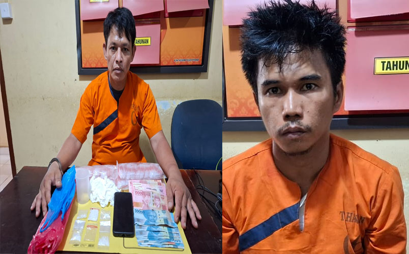 Sabu Seberat 13,73 Gram Dan Pemiliknya Nyangkut Di Polsek Peranap, Begini Kejadiannya