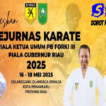 Sebanyak 1.025 Atlet Siap Berlaga, Kejurnas Karate 2025 Resmi Dibuka.