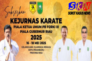 Sebanyak 1.025 Atlet Siap Berlaga, Kejurnas Karate 2025 Resmi Dibuka.
