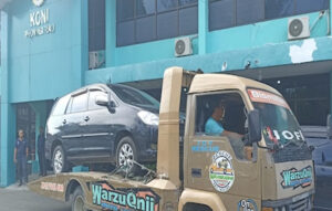 Mobil KONI Riau Di Sita Pengadilan Negeri Pekanbaru, Ada Apa ?