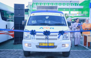 Oplet Listrik Beroperasi Di Pekanbaru, 3 Bulan Di Gratiskan