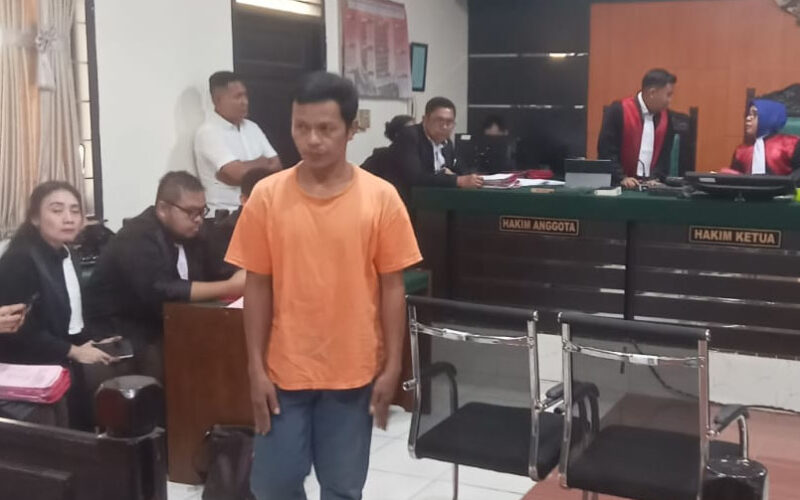Sidang Sisik Trenggiling di PN Kisaran, Jaksa Tuntut Terdakwa Amir Simatupang 7 Tahun Penjara dan Denda Rp.500 Juta