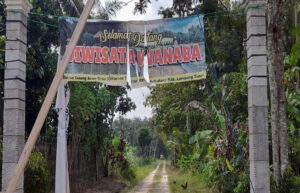 Warga Sukadana timur keluhkan Akses jalan menuju Wisata Wanaba, Pemerintah Terkesan Tutup Mata