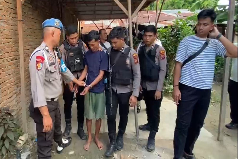 GSN Polrestabes Medan Gerebek Sarang Narkoba Di Daerah Klambir V