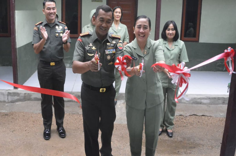 Danrem 023/KS Resmikan Rumah Dinas Prajurit: “Dari Rumah Prajurit Lahir Masa Depan Bangsa”