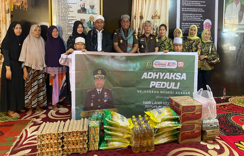 Jelang HUT Kejaksaan RI Ke 80, Kejari Asahan Gelar Kegiatan Adhyaksa Peduli, Begini Kegiatannya