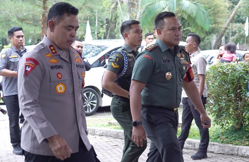 Pangdam I/BB Mayjen TNI Rio Firdianto Dampingi Wapres Hadiri Mupel GBKP Di Sibolangit
