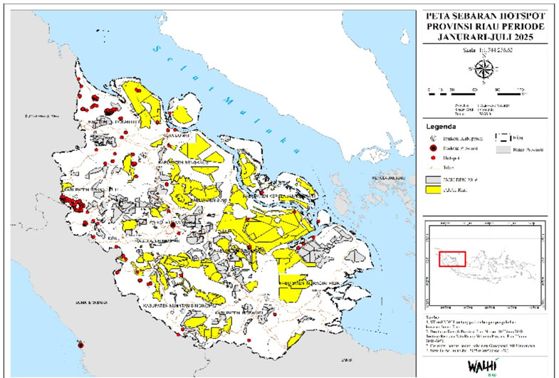 Tindak Tegas Dan Cabut Korporasi Pelaku Kebakaran Hutan Dan Lahan Di Riau