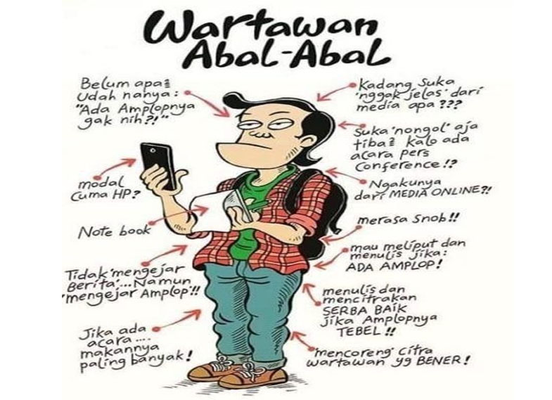 Waspada, Wartawan “Abal Abal” Bekeliaran Disekitar Anda, Begini Ciri Cirinya.