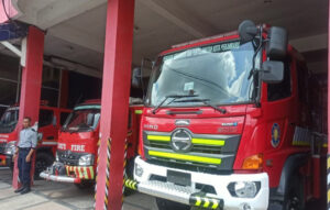 22 Unit Armada Damkar DPKP Kota Pekanbaru Di Siagakan, Ini Nomor Call Centernya