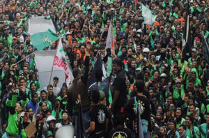 Gedung DPR RI Di Demo Kembali, Ribuan Ojol Akan Gelar Aksi Bersama Dengan Mahasiswa