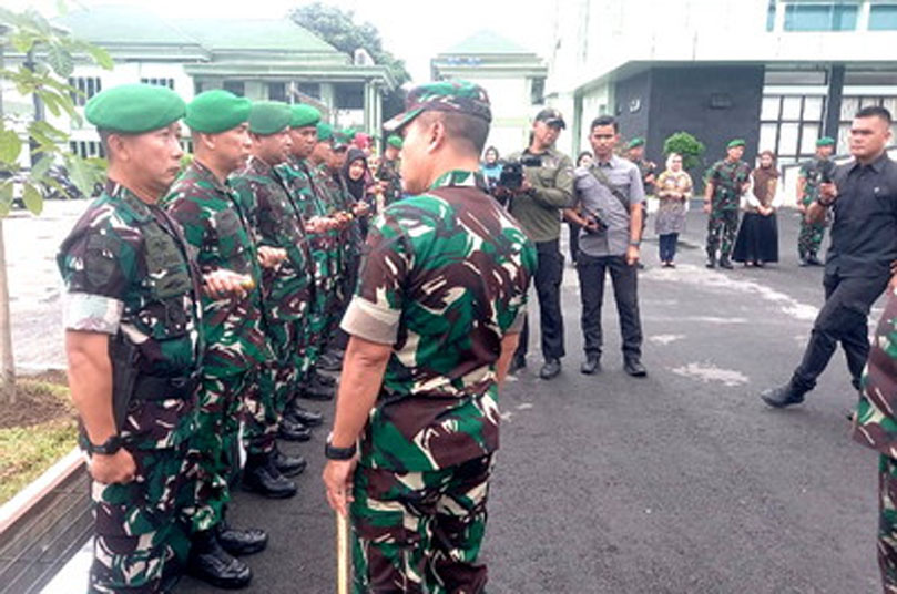 Pangdam XIX/Tuanku Tambusai Mayjen TNI Agus Hadi Waluyo Tinjau Makodam Baru