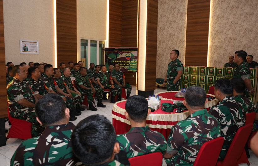 Pasca Demo, Pangdam I/BB Beserta Gubsu Sambangi Pasukan Pam Unras, Babinsa Dapat Dukungan Logistik