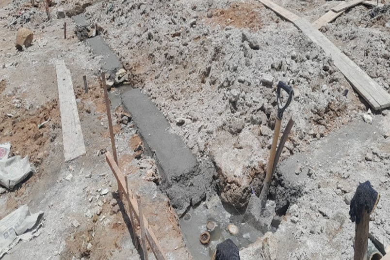 Pengerjaan Proyek Revitalisasi SMP Muhammadiyah 36 Tanjung Tiram Dipertanyakan