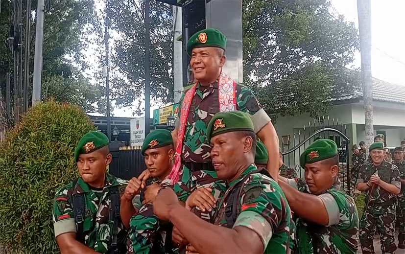 Pisah Sambut Danrem 031 Wira Bima, Kodam XIX / Tuanku Tambusai