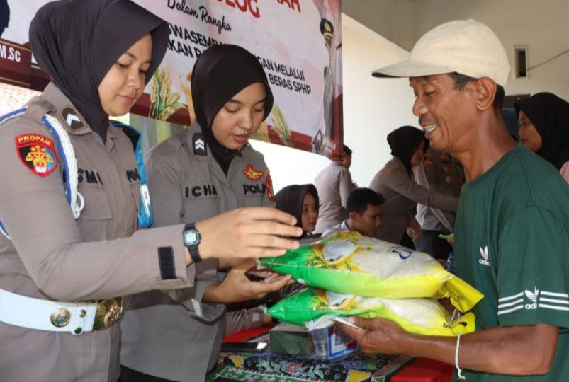 Polda Lampung Terus Gencarkan Gerakan Pangan Murah, Ribuan Ton Bahan Pokok Tersalurkan ke Masyarakat