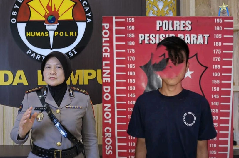 Polisi Akhirnya Menangkap Pelaku Pembunuhan Kakak Beradik Di Pesisir Barat