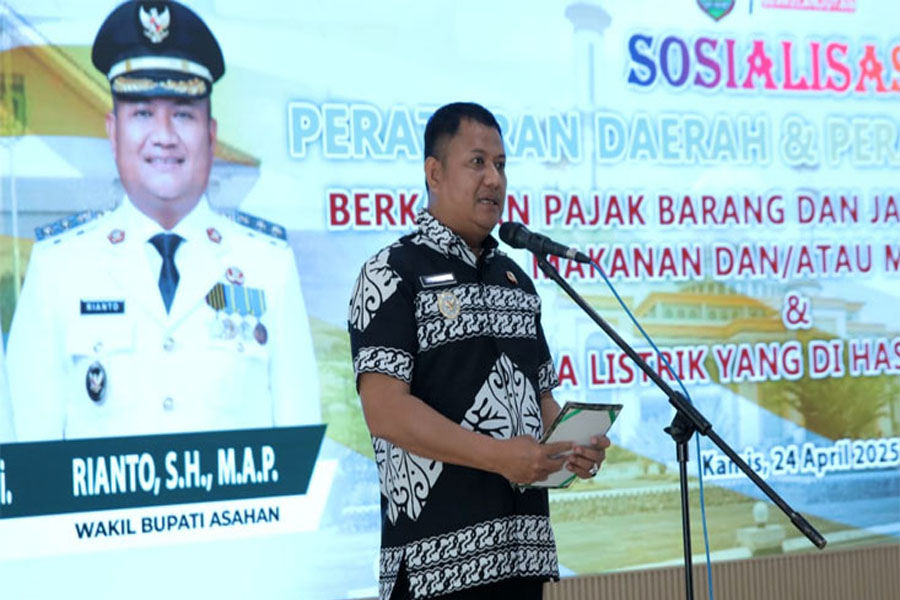 Wabub Asahan : Tidak Ada Prog. Pemkab Mewajibkan Kades Beli Pembersih Lantai Dengan Harga Rp.300 Ribu.