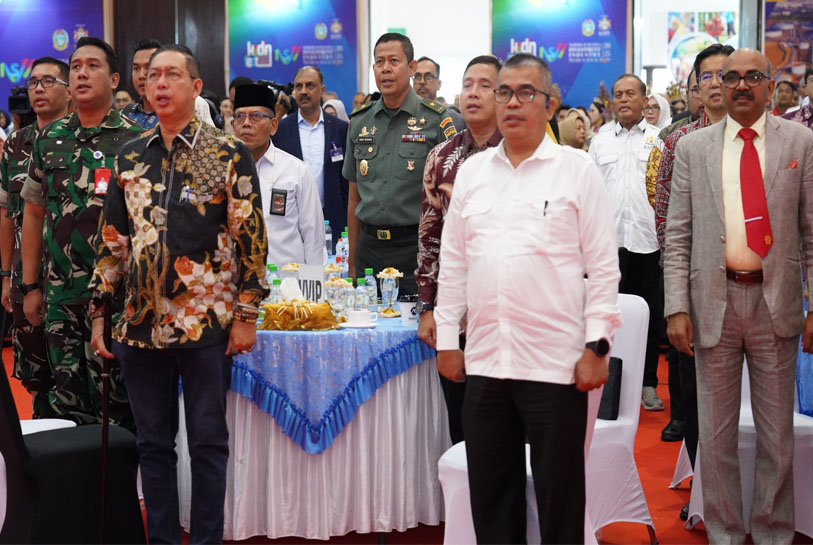 Kapoksahli Pangdam I/BB Hadiri North Sumatera Investment, Industry, Trade and Halal Expo 2025