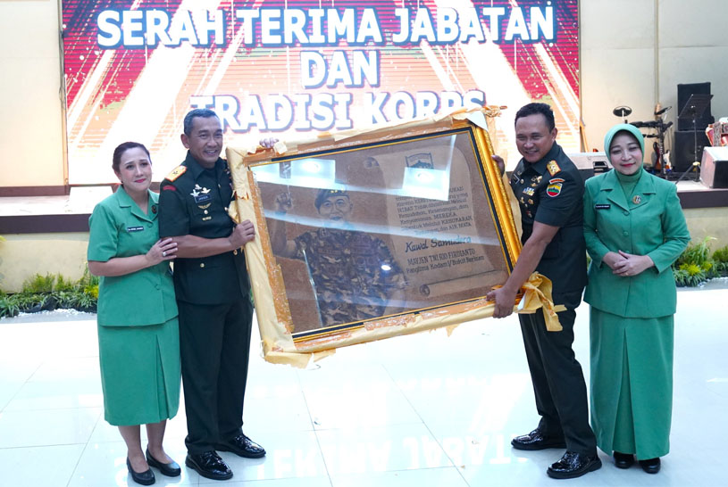 Kodam I/BB Gelar Tradisi Korps Dan Sertijab Sejumlah Pejabat
