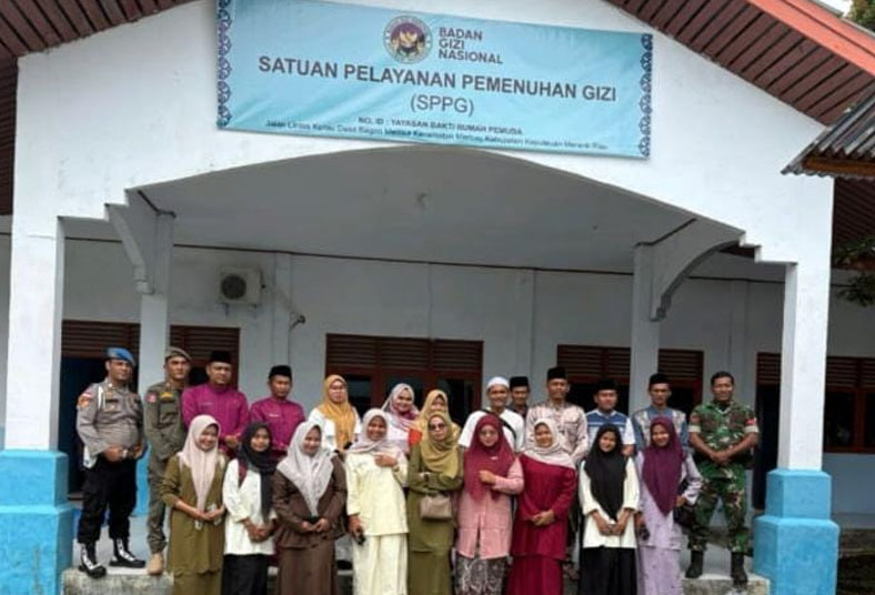 Launching Operasional Dapur MBG Yayasan Bakti Pemuda Bagan Melibur Diawali Dengan Syukuran