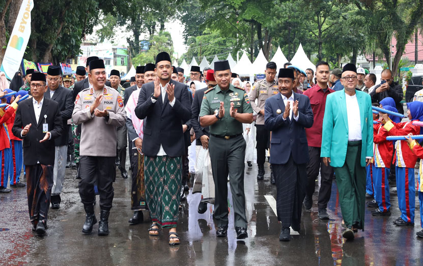 Pangdam I/BB Hadiri Peringatan Hari Santri Tingkat Provinsi Sumatera Utara Tahun 2025