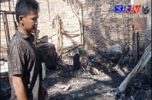 Satu Orang Anak Meninggal Dunia Akibat Kebakaran Rumah Sekaligus Warung Tuak Di Asahan