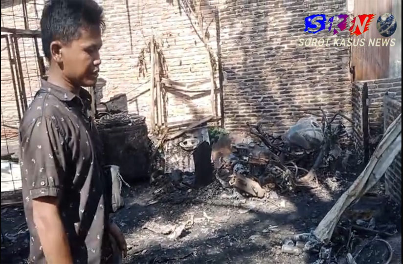 Satu Orang Anak Meninggal Dunia Akibat Kebakaran Rumah Sekaligus Warung Tuak Di Asahan