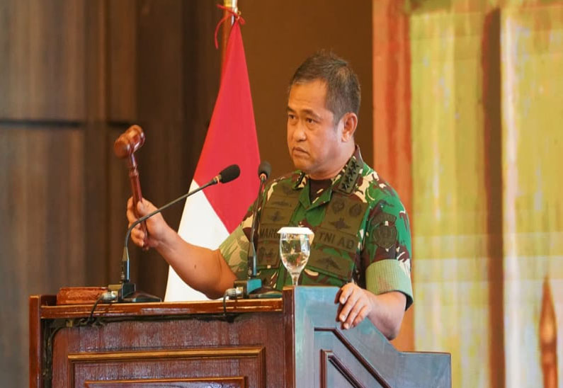 Begini Kata Kasad Jenderal TNI Maruli, Kekuatan Pertahanan Tidak Cukup Fisik, Tapi Juga Mental dan Ideologi