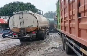 Beginilah Kondisi Jalan Lintas Manggala Junction – Pujud Kabupaten Rokan Hilir