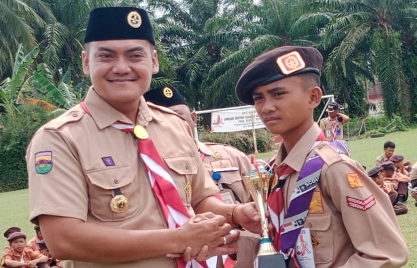 Camat Kota Kisaran Barat Tutup Jambore Ranting 2025, Ajak Pramuka Jadi Kolaborator Ketahanan Bangsa