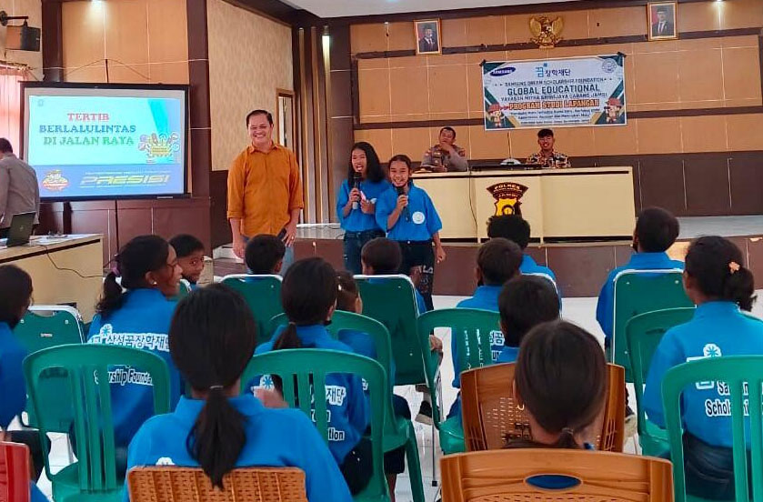 Cegah Narkoba Dan Budayakan Tertib Berlalu Lintas, Polres Sarolangun Edukasi Generasi Muda