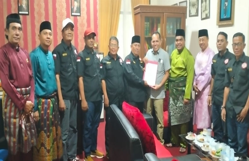 DPC AWI Bengkalis Gelar Audensi Dengan LAM Bengkalis, Dukung Program Kerja Bersama