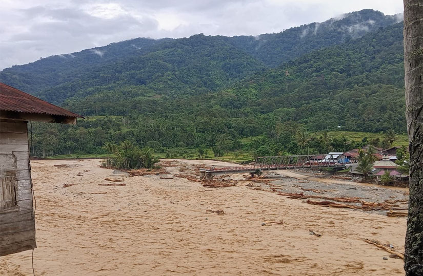 Dua Rumah Wartawan Hanyut Ikut Terbawa Arus Banjir Di Beutong Ateuh Banggalang Meulaboh