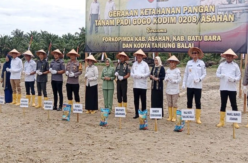 Dukung Ketahanan Pangan, PT BSP Bersama Kodim 0208/AS Siap Sukseskan Program Presiden Republik Indonesia Prabowo.