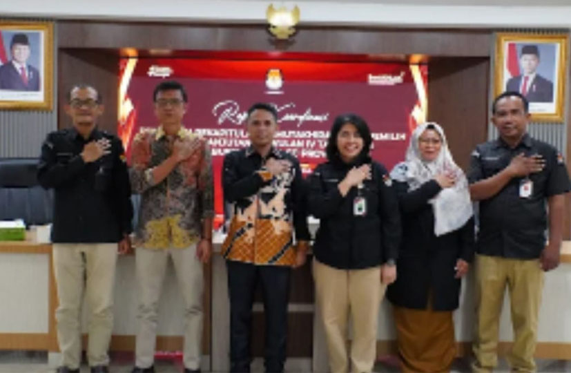 KPU Provinsi Riau Adakan Gelar Rakor Persiapan Pleno Terbuka Rekapitulasi PDPB Triwulan IV 2025.