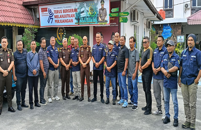 Kajari Asahan Terima Audensi, Sekaligus Bahas Acara Pelantikan FORWAKA Kabupaten Asahan