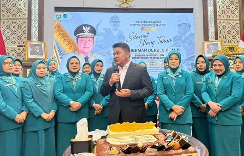 Ketua Tp Pkk Oku Selatan Hadiri Rakerda Pkk Provinsi Sumsel Tahun 2025