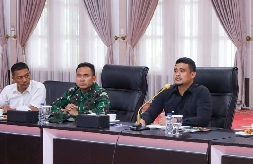 Pangdam I/BB Hadiri Rapat Kordinasi Tentang Percepatan Penanganan Banjir Dan Longsor Di Sumut, Sumbar, Dan Aceh