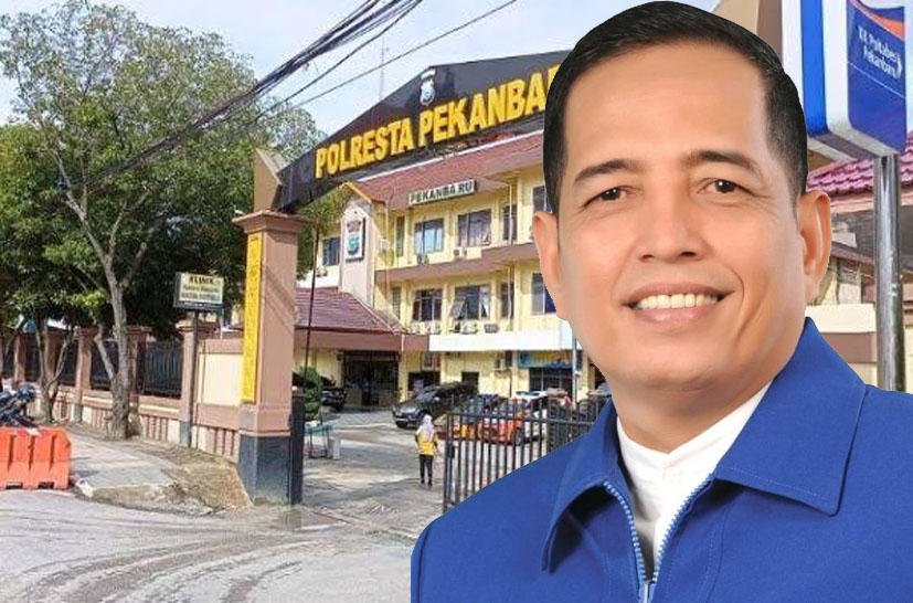 Satreskrim Polresta Pekanbaru Tahan Mantan Ketua DPRD Riau, Begini Kasusnya
