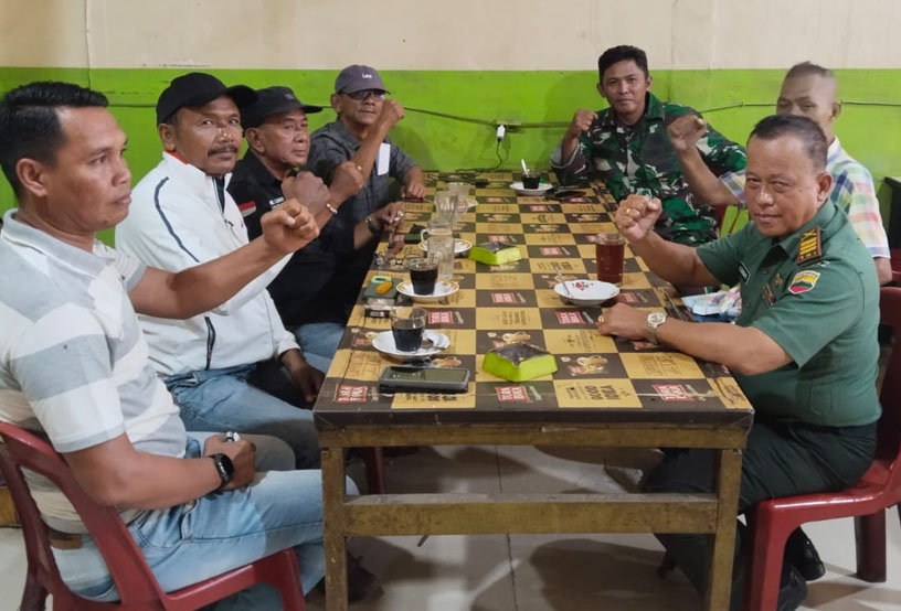 Terkait Proyek Siluman Tanpa Plank Informasi, Danramil 04 Kodim 0208/AS Bantah Bukan Proyek Milik TNI